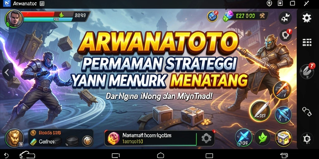 Gameplay seru di ARWANATOTO dengan strategi yang mendalam.