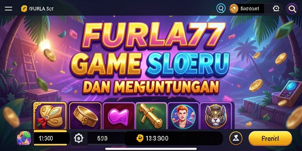 Tampilan gameplay Slot yang menarik di FURLA77.