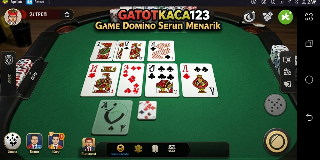 Tampilan gameplay GATOTKACA123 yang penuh warna dan menarik.