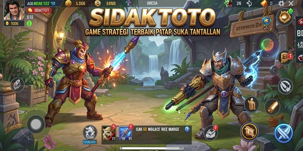 Tangkapan layar menunjukkan aksi seru dalam gameplay SLG.