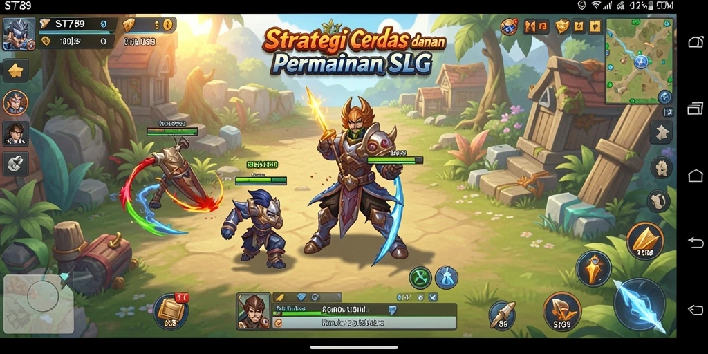 Gameplay menarik dari ST789 dalam genre SLG.