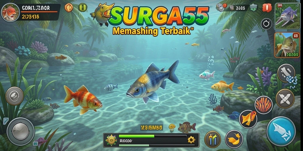 Tangkapan ikan terbesar dalam gameplay SURGA55.