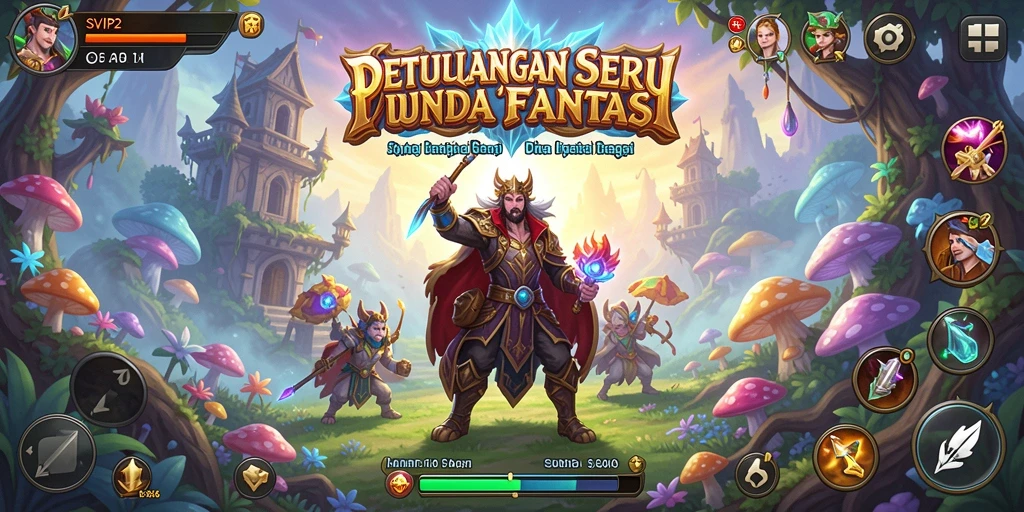 Screenshot gameplay SVIP2 menunjukkan aksi petualangan yang seru.